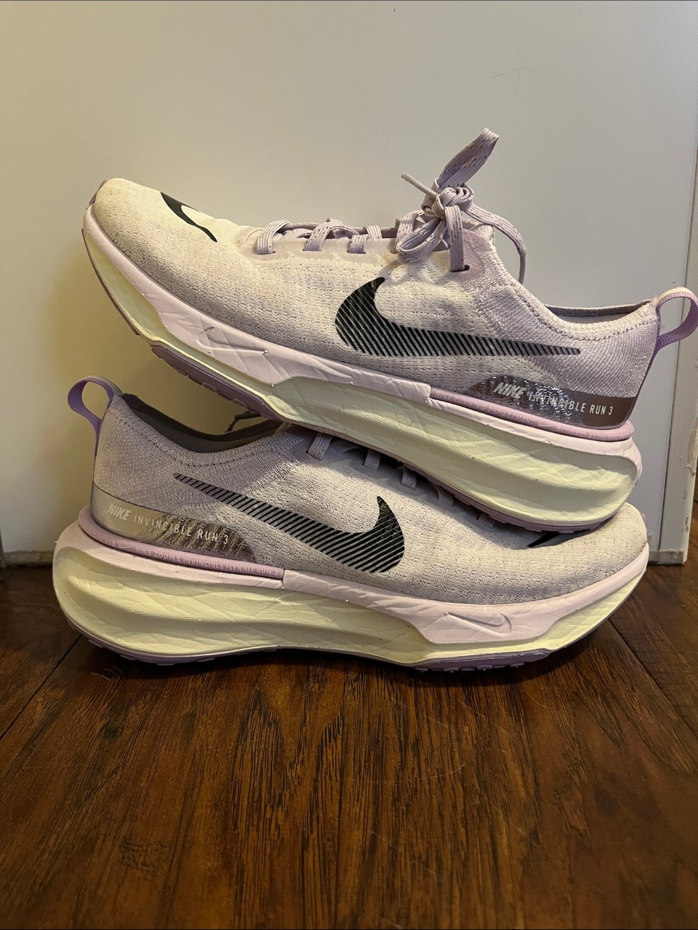 Nike Women’s Invisible Run 3 Running Shoes - Light Lavender/Black